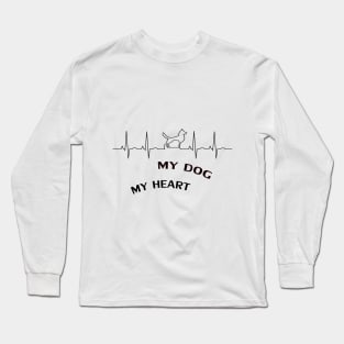 Love Dogs For Heart! Tshirt For Men and Women Long Sleeve T-Shirt